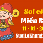 Soi cầu 247 dự đoán kết quả xsmb ngày 11/1/2022