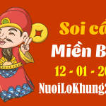 Soi cầu 247 dự đoán kết quả xsmb ngày 12/1/2022