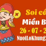 Soi cầu 247 dự đoán kết quả xổ số miền bắc ngày 26/7/2022