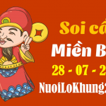 Soi cầu 247 dự đoán kết quả xổ số miền bắc ngày 28/7/2022