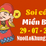 Soi cầu 247 dự đoán kết quả xổ số miền bắc ngày 29/7/2022