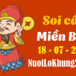 Soi cầu 247 dự đoán kết quả xổ số miền bắc ngày 18/7/2022