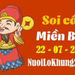 Soi cầu 247 dự đoán kết quả xổ số miền bắc ngày 22/7/2022