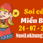 Soi cầu 247 dự đoán kết quả xổ số miền bắc ngày 24/7/2022
