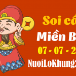 Soi cầu 247 dự đoán kết quả xổ số miền bắc ngày 7/7/2022