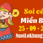 Soi cầu 247 dự đoán kết quả xổ số miền bắc ngày 25/9/2022