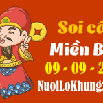 Soi cầu 247 dự đoán kết quả xổ số miền bắc ngày 9/9/2022
