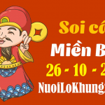 Soi cầu 247 dự đoán kết quả xổ số miền bắc ngày 26/10/2022