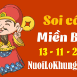 Soi cầu 247 dự đoán kết quả xổ số miền bắc ngày 13/11/2022