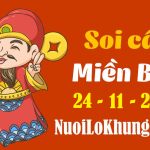 Soi cầu 247 dự đoán kết quả xổ số miền bắc ngày 24/11/2022