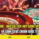 BK8 – Nhà Cái Tích Hợp Game Hot Và Sảnh Cược Chuẩn Quốc Tế